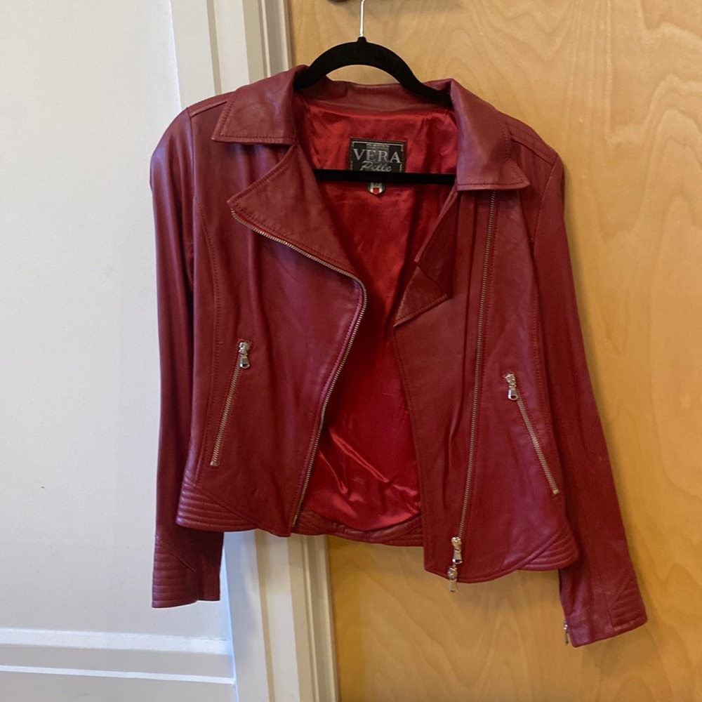 Real Leather Jacket - Purchased in Florence, Italy